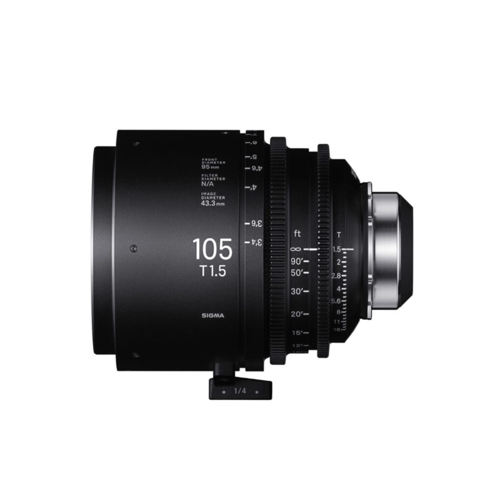 Sigma 105mm T1.5 Cine Lens for PL Mount /iTechnology SIGMA